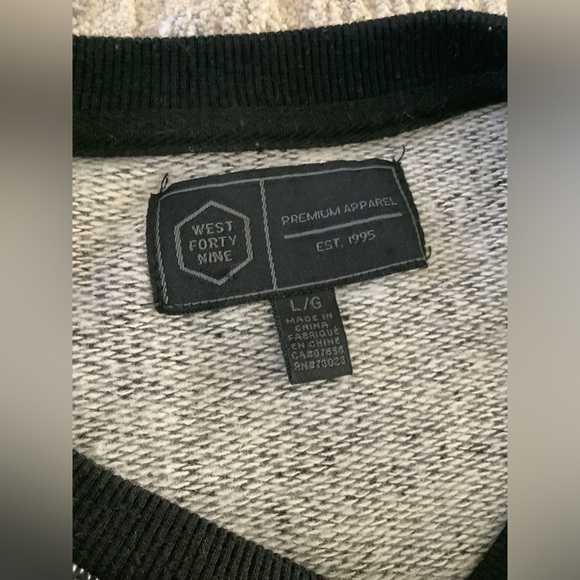 West Forty Nine Original Gangsta crew neck sweatshirt Sz..L - Picture 5 of 8